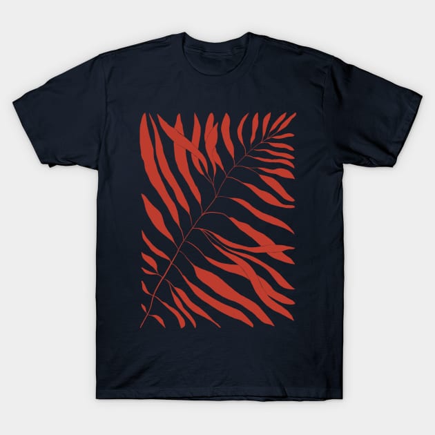 Red Branch T-Shirt by Alisa Galitsyna